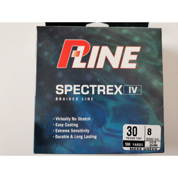 P-Line Spectrex IV Braided Line 20lbs-80lbs