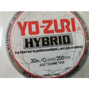 Yo-Zuri Hybrid Fluorocarbon 30lbs 250yds-0,23mm