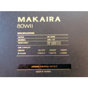Bluefin/Marlin Makaira Big Game Combo Rolle-Rute 80-120lbs