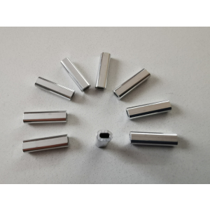 Lange Aluminium-Quetsch-H&uuml;lsen Single 1,5mm - 25Pack