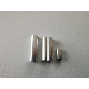 Lange Aluminium-Quetsch-Hülsen Single 1,5mm - 25Pack